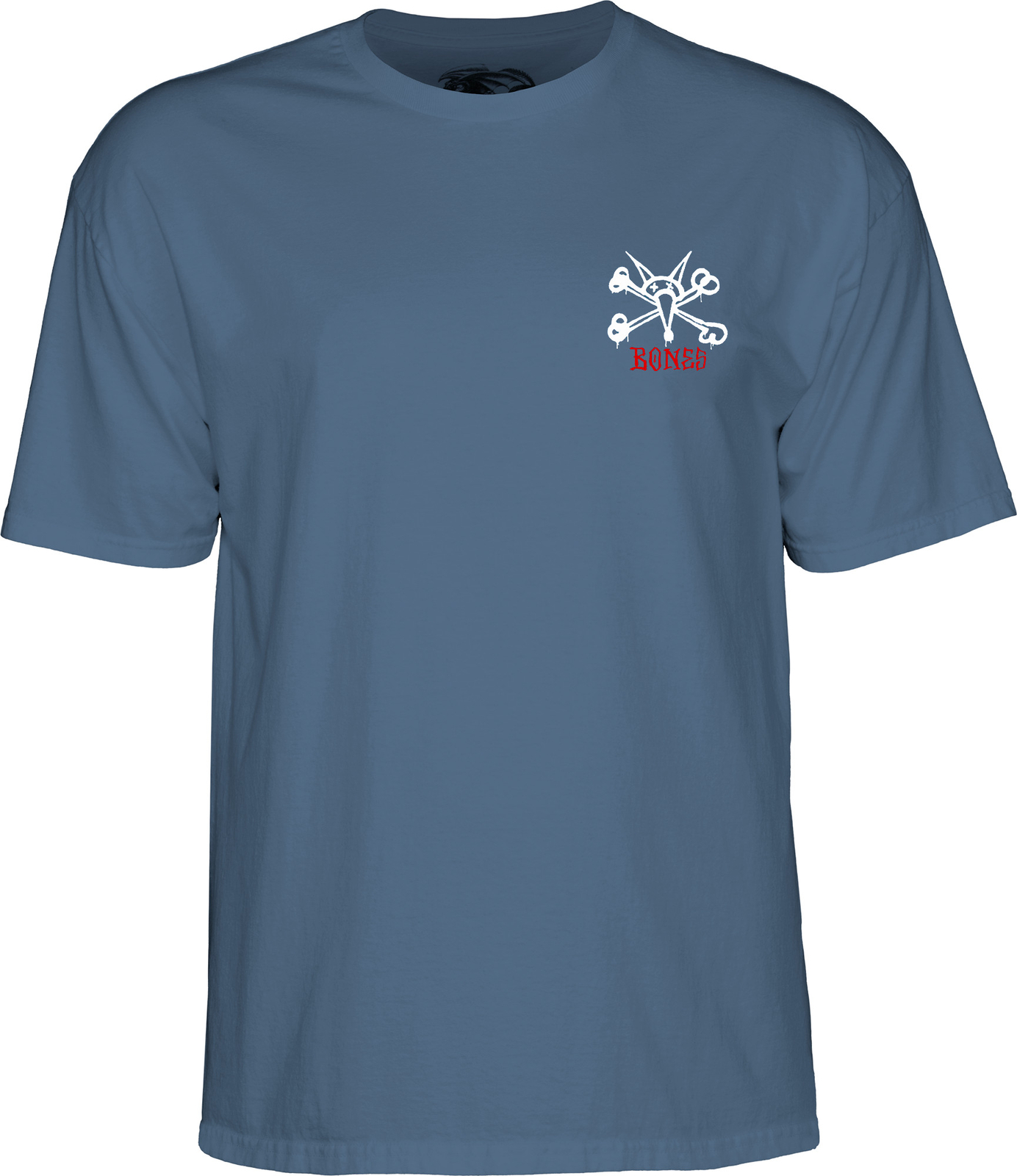 Powell Peralta RAT BONES Skateboard T Shirt INDIGO BLUE