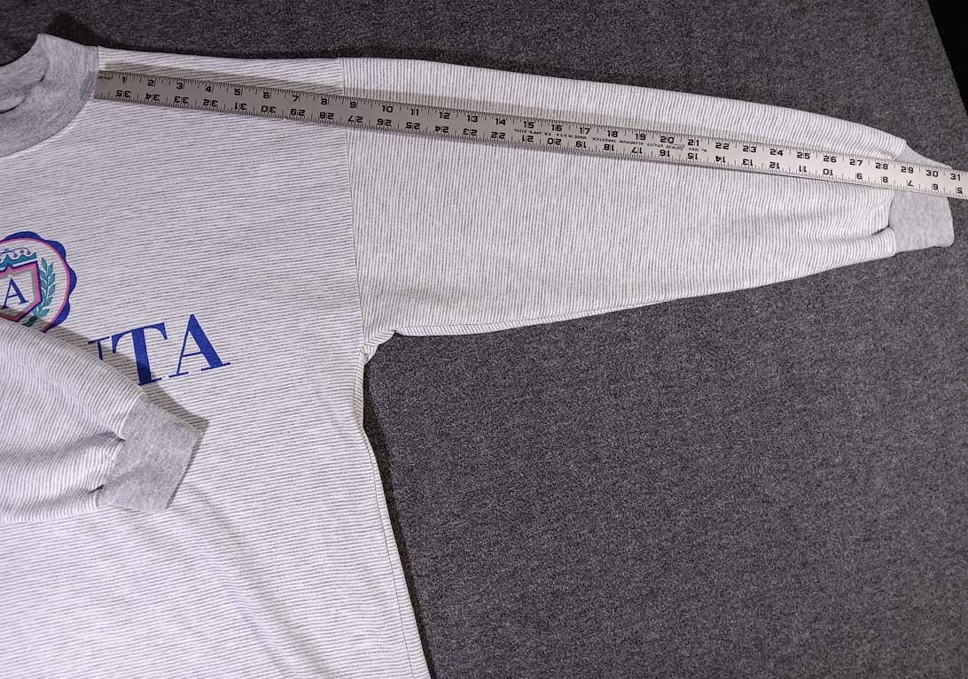 Vtg Atlanta t Shirt Wellington Apparel Resort Graphic Logo Mens XL Boxy 90&rsquo;s
