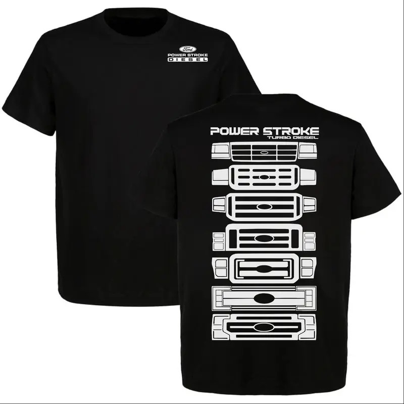 Ford Powerstroke Evolution T-shirt, Car Engine Enthusiast Shirt, Perfect For Tru