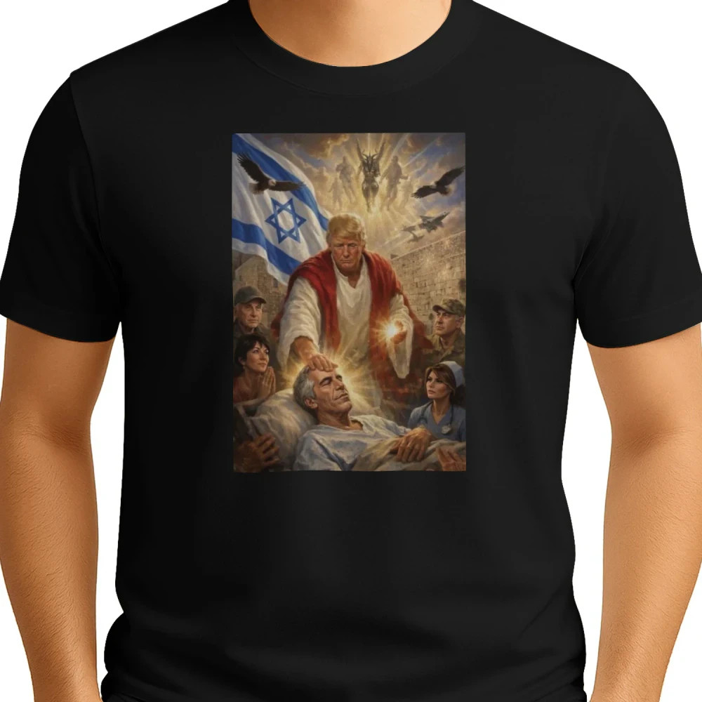 Trump jessus epstein tshirt, vintage tshirt