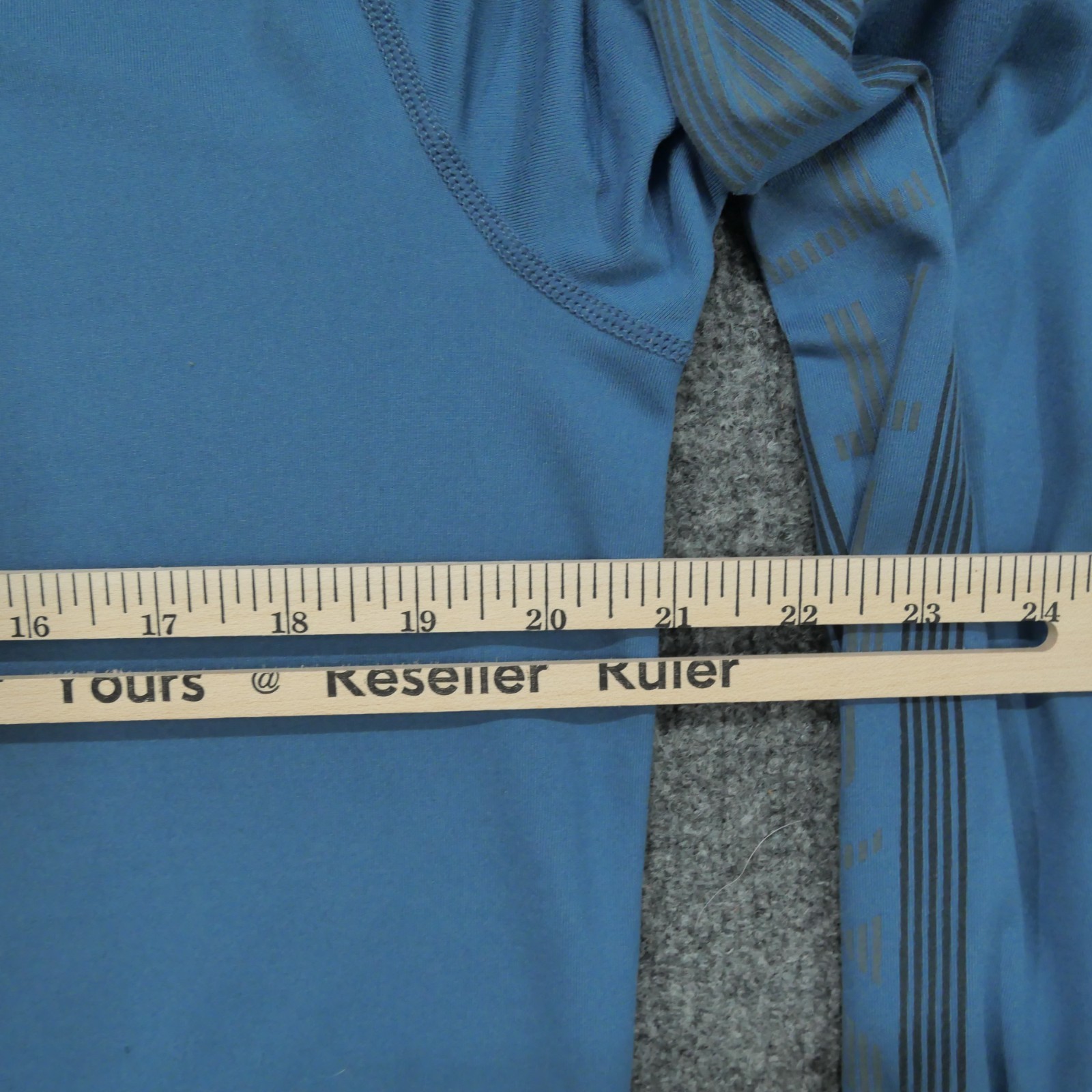 Gerry T Shirt Adult Medium Blue Long Sleeve Stretch Outdoors Lightweight