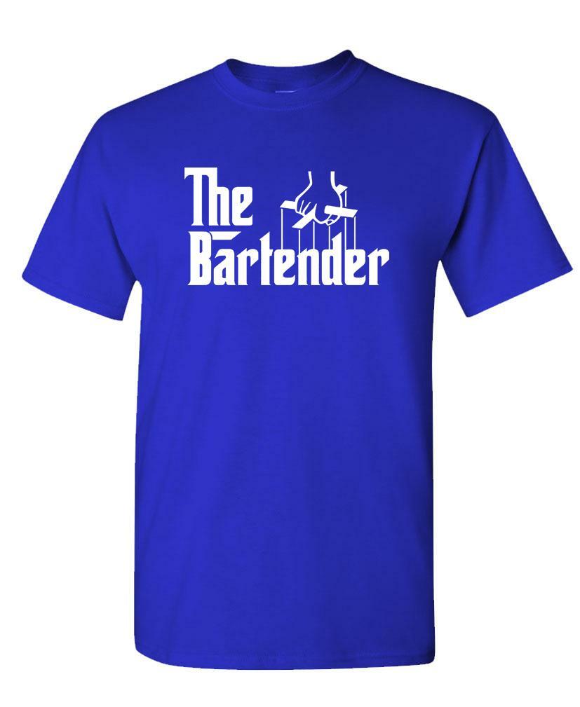 THE BARTENDER – Unisex Cotton T-Shirt Tee Shirt