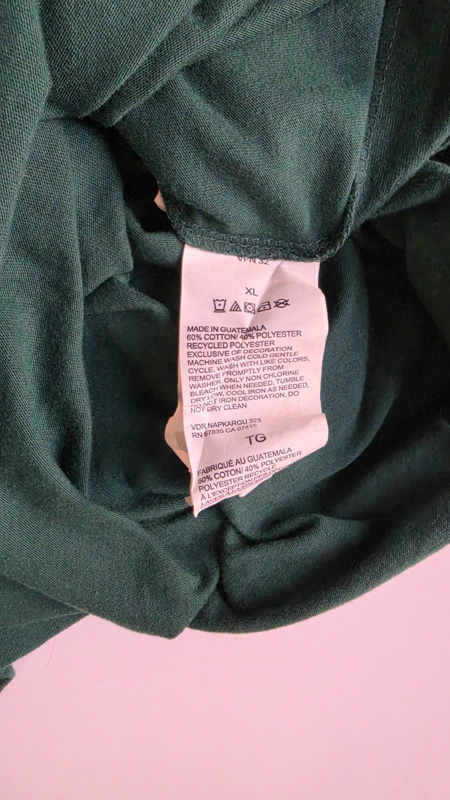 Nautica Men&rsquo;s Yacht Club Green Graphic Crew Neck Short Sleeve T-Shirt XL
