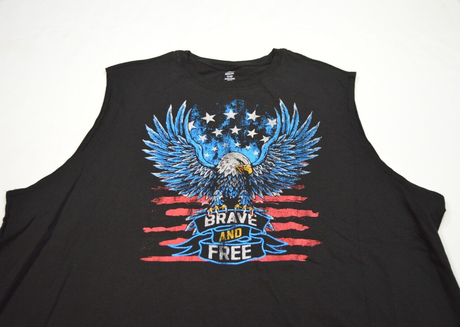 American EagleMens Shirt 2XLarge Brave & Free 50-52 Celebrate Patriotic
