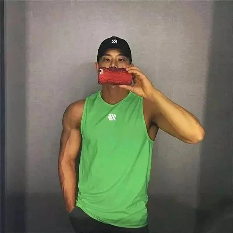 Camiseta Para Hombre Sin Mangas Camisa De Culturismo Deportes Gimnasio