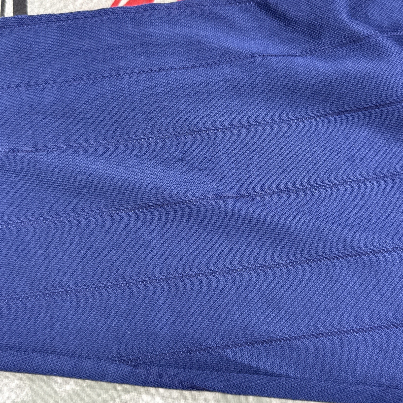 adidas Satin Long Sleeve Soccer Tre-Foil Blue Men&rsquo;s M T-Shirt