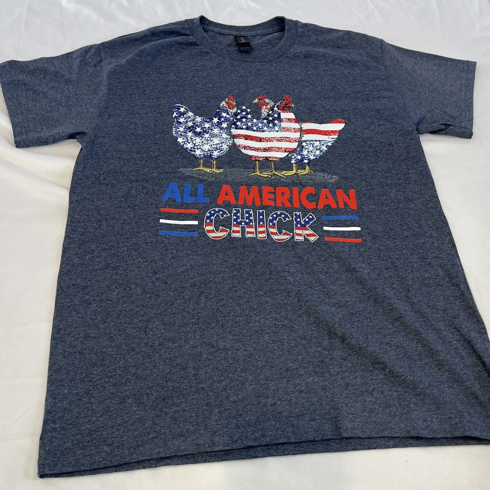 Lot of 3 Graphic T-Shirts Patriotic Americana Gildan New Unisex Adult M