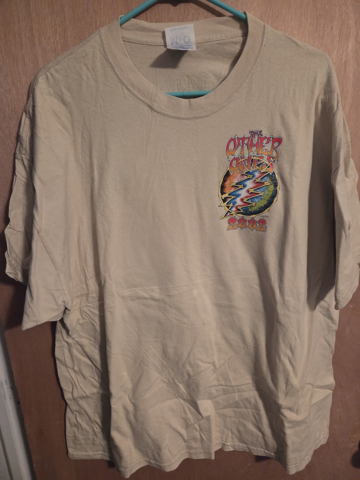 Grateful Dead 2002 The Other Ones M &o Knits Xxl Shirt * 3 Bleach Marks