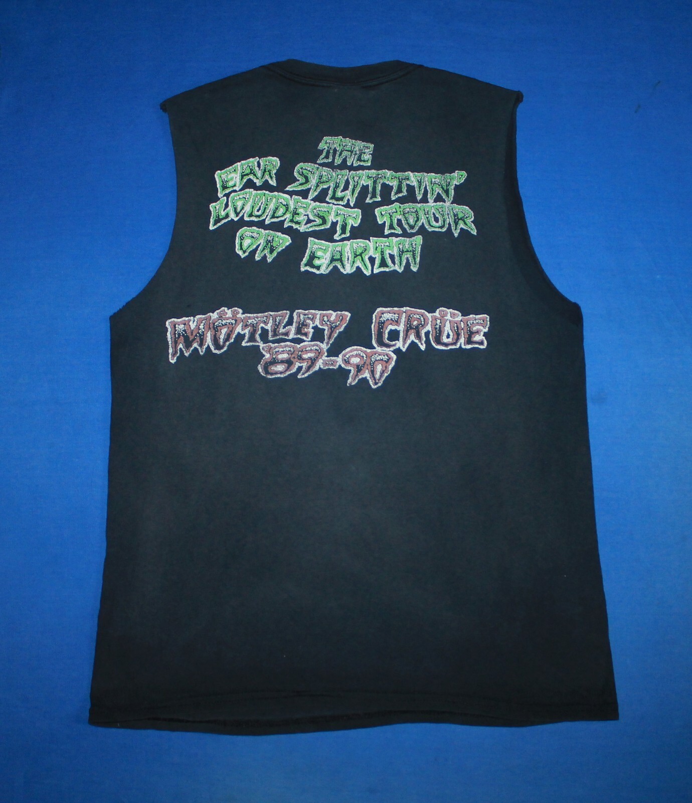 Dr. Feelgood Motley Crue Shirt Glam Metal Band Sleveless Men&rsquo;s Tee S