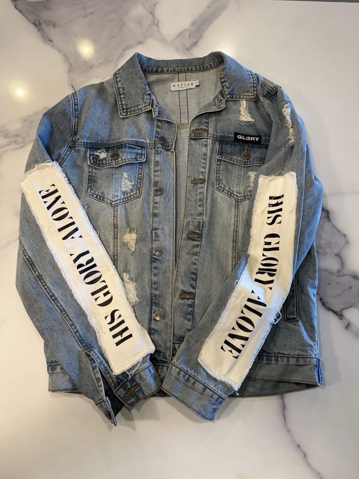 Native Supply HGA He is King Jacket Size L