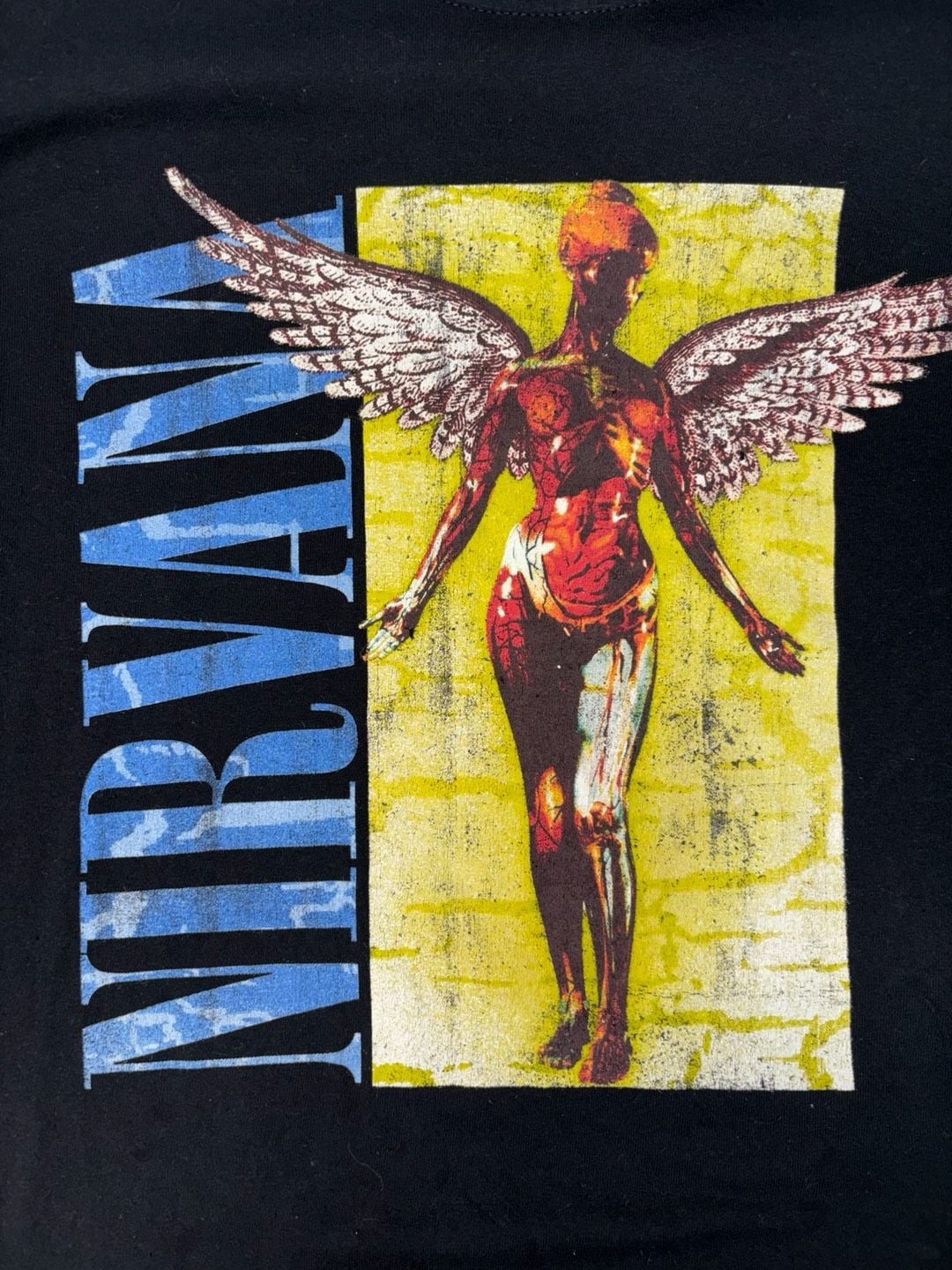 Nirvana In Utero Graphic Black T-Shirt Spencer&rsquo;s Exclusive