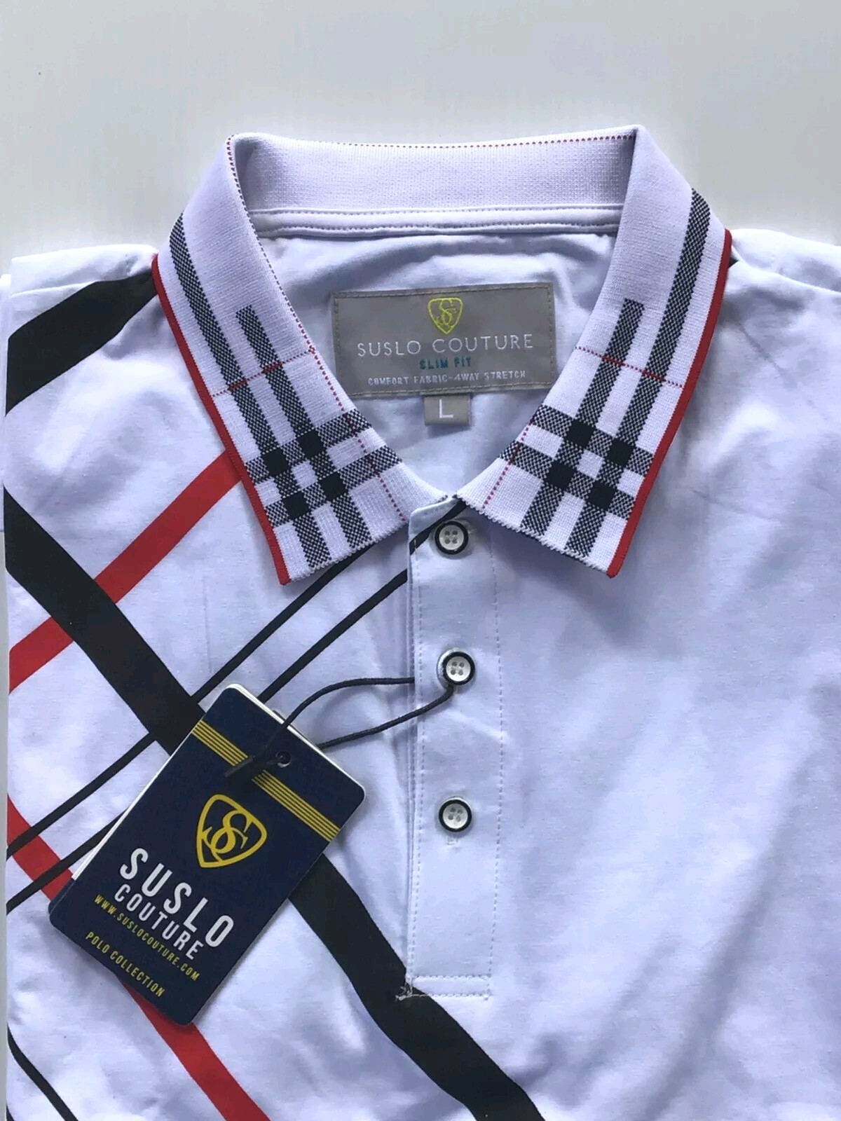 Men&rsquo;s Luxurious Polo Shirt,Italian Style,Stretch S to 2XL…A17.A