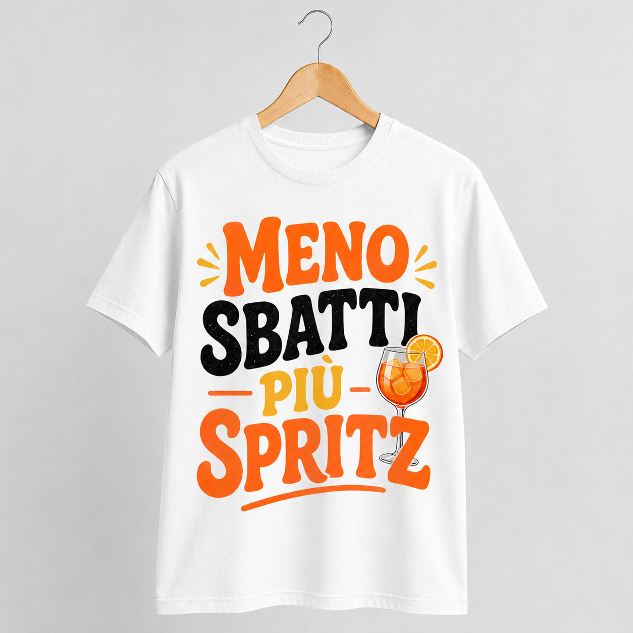 Less Bumps More Spritz Ironic Aperitif T-Shirt Men Women Unisex