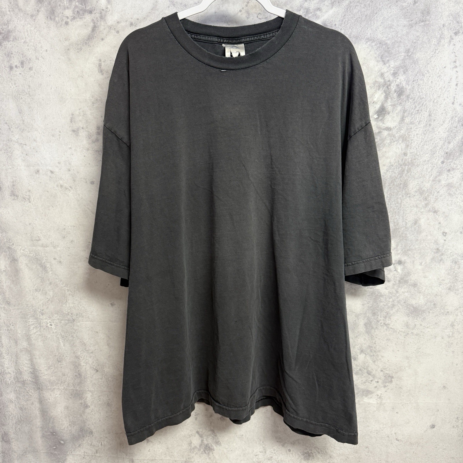 Vintage AAA Faded Black Skate Grunge T Shirt Mens 3XL Baggy