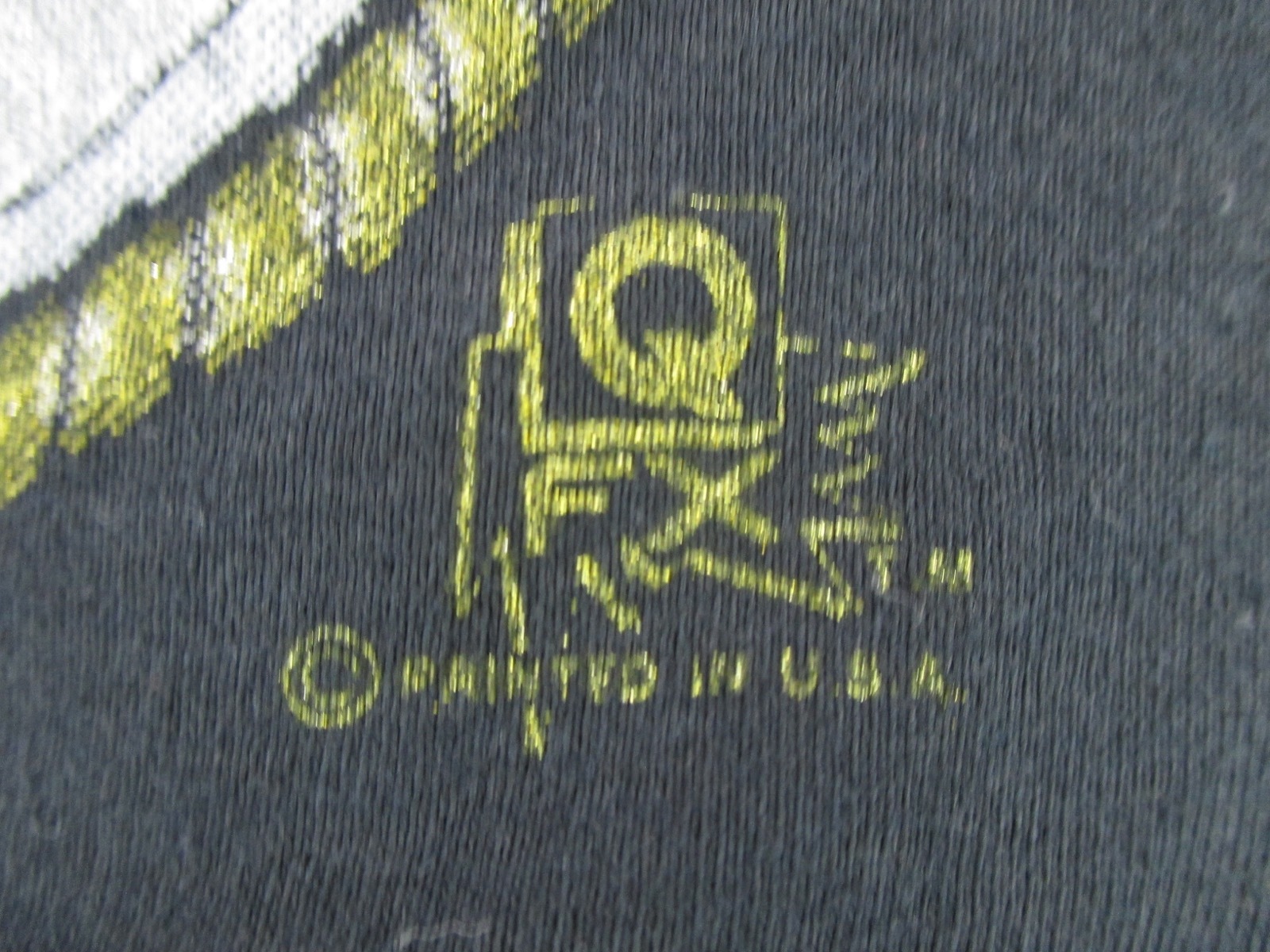 vintage 80s COWBOY RODEO PAPER THIN T-Shirt LARGE single stitch horse NOS