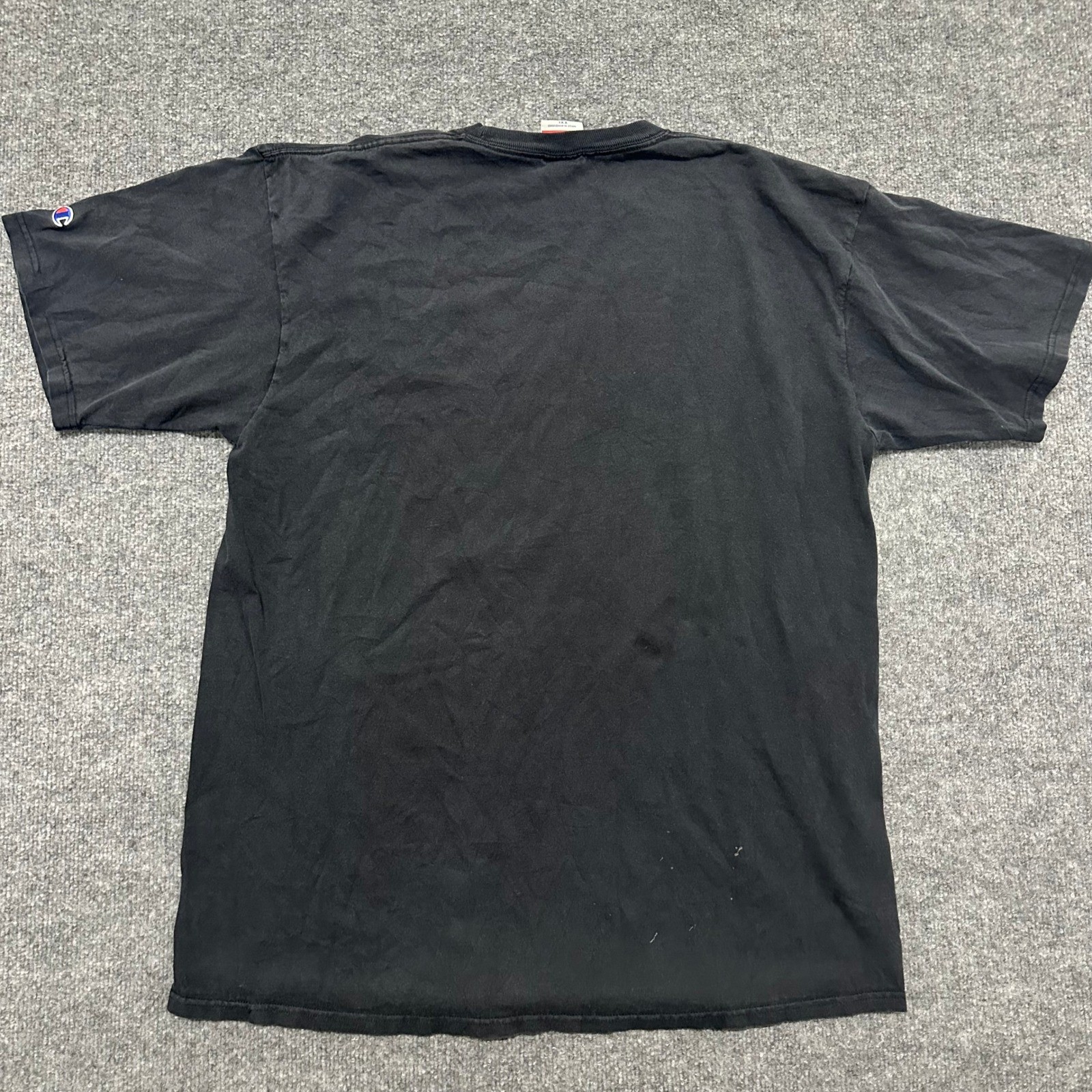 Champion T-Shirt Mens XXL Black Georgia Bulldogs NCAA Graphic Short Sleeve Tee