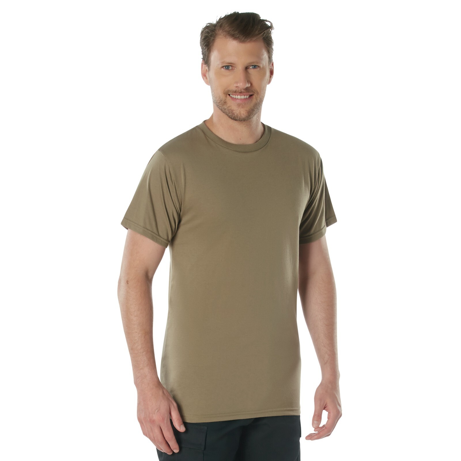 Men&rsquo;s AR 670-1 Coyote Brown T-Shirt – Compliant w/ MultiCam & OCP Uniforms