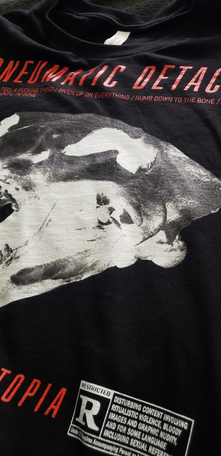 SDYSTOPIA_SKULL_01 T-Shirt | Bella + Canvas 3001 XS,S,M,L