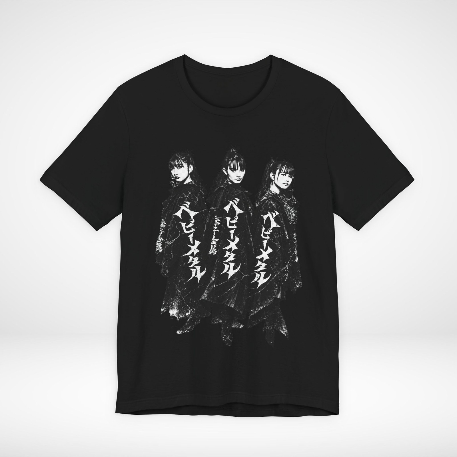BABYMETAL Band T Shirt Japanese Metal Graphic Vintage Style Black