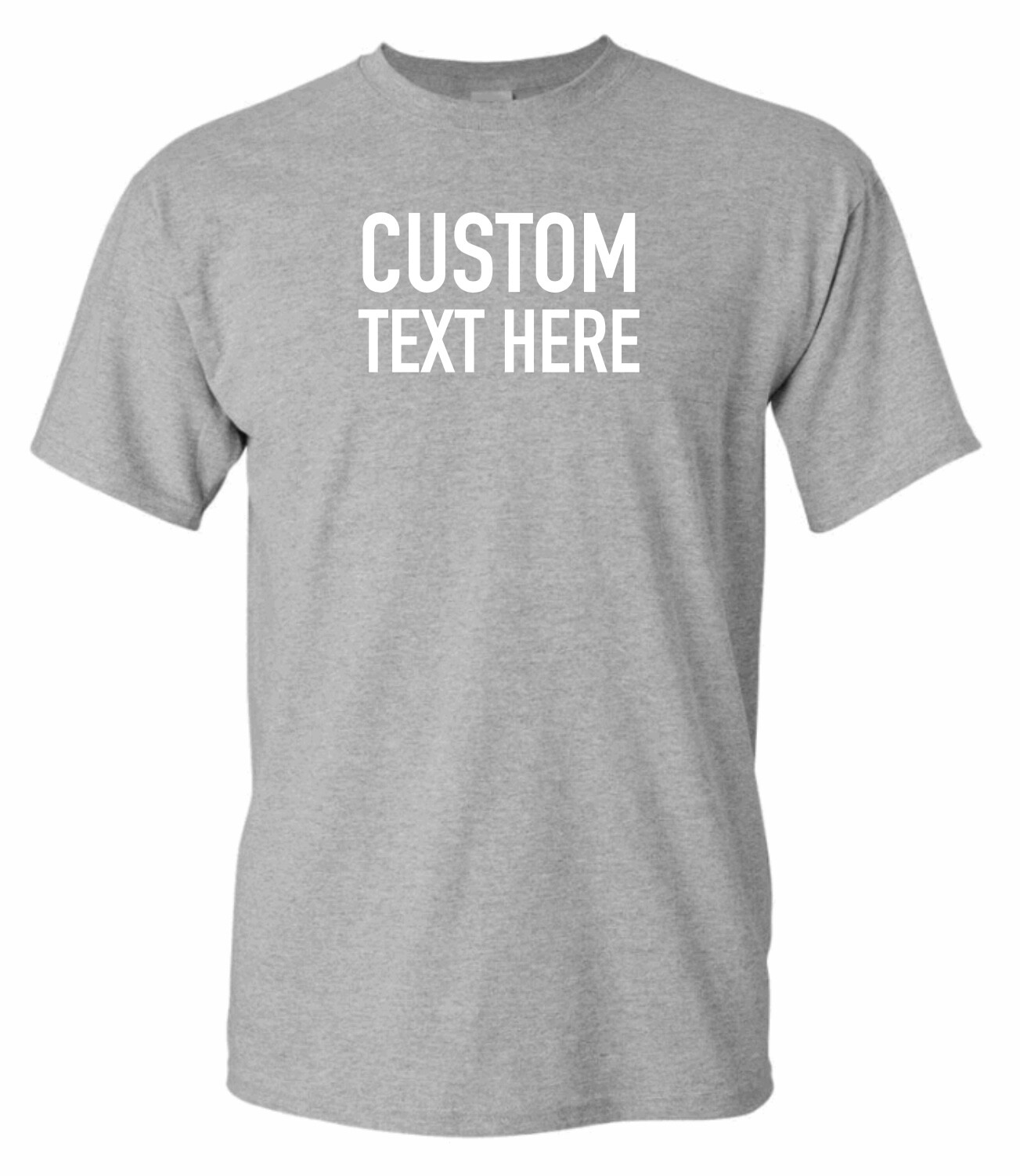 Custom Company Logo Text Personalized Shirt Mens Size Small Medium Large XL
