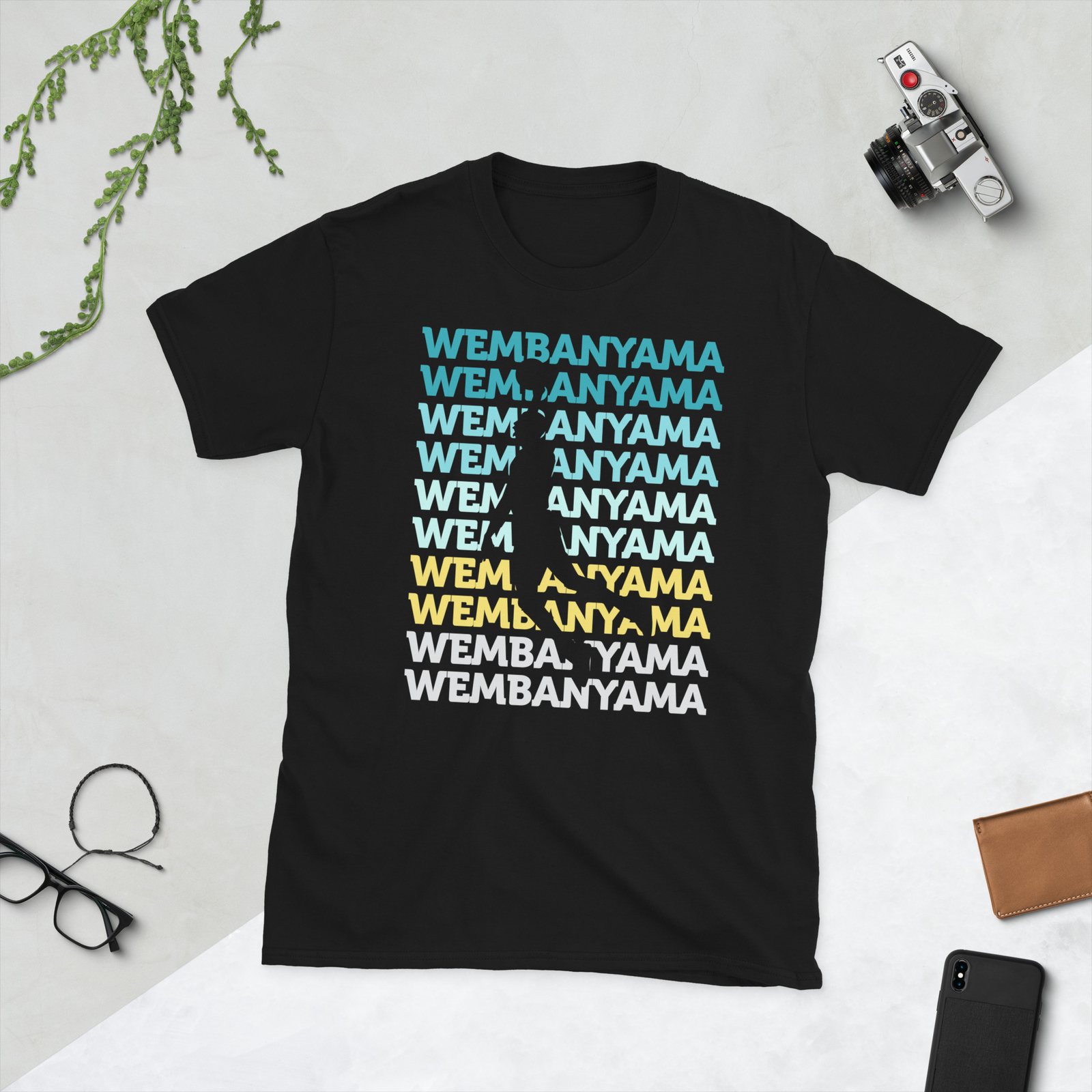 Victor Wembanyama, Basketball Wemby Gift Fan Spurs Short-Sleeve Unisex T-Shirt