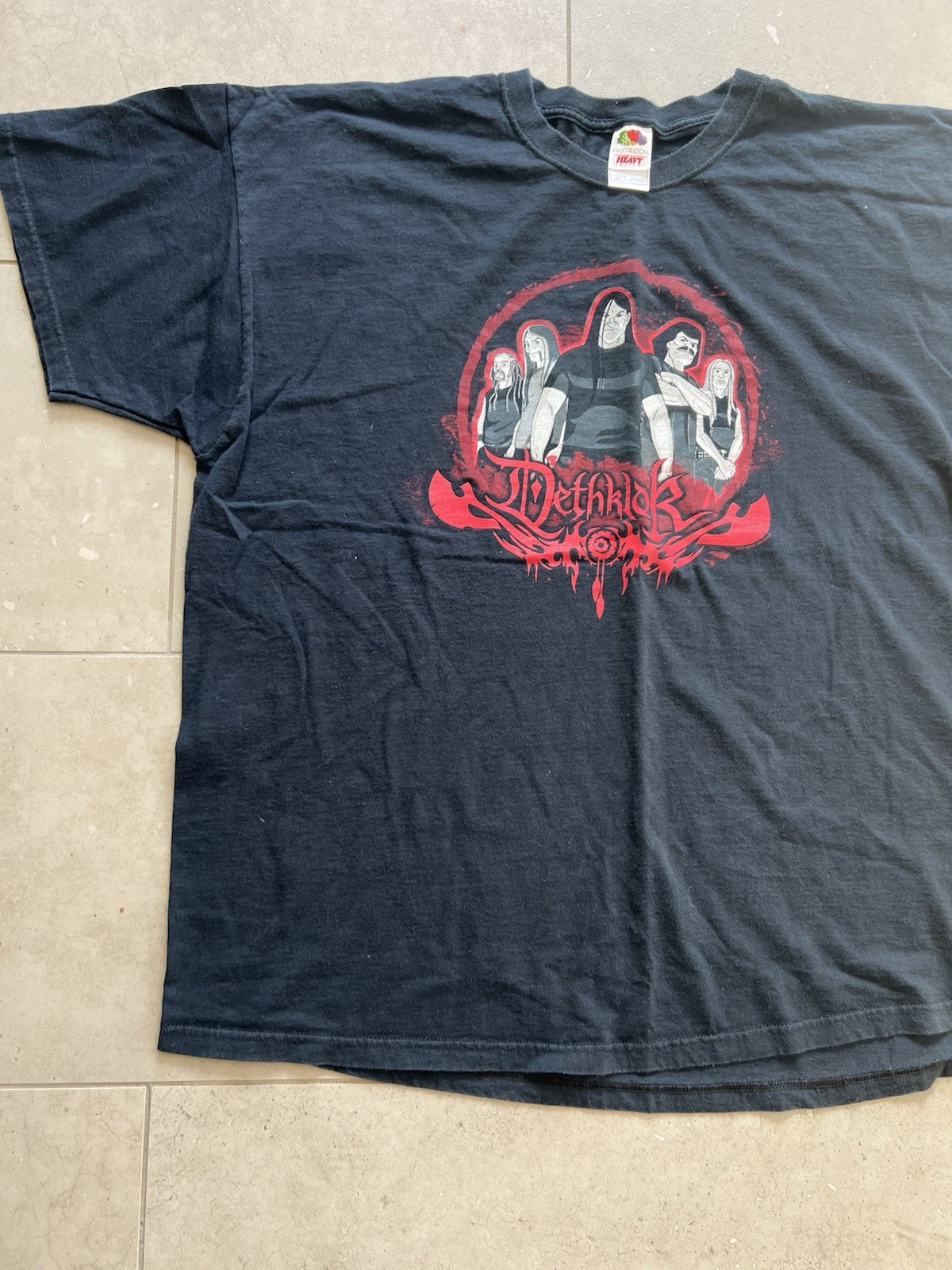 Dethklok Metalocalypse Adult Swim Death Metal Band Cartoon Network Tee Shirt 3XL