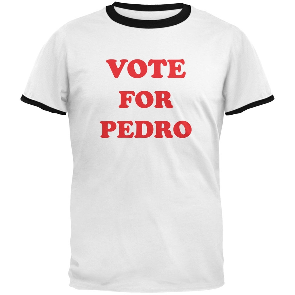 Vote For Pedro White/Black Men&rsquo;s Ringer T-Shirt