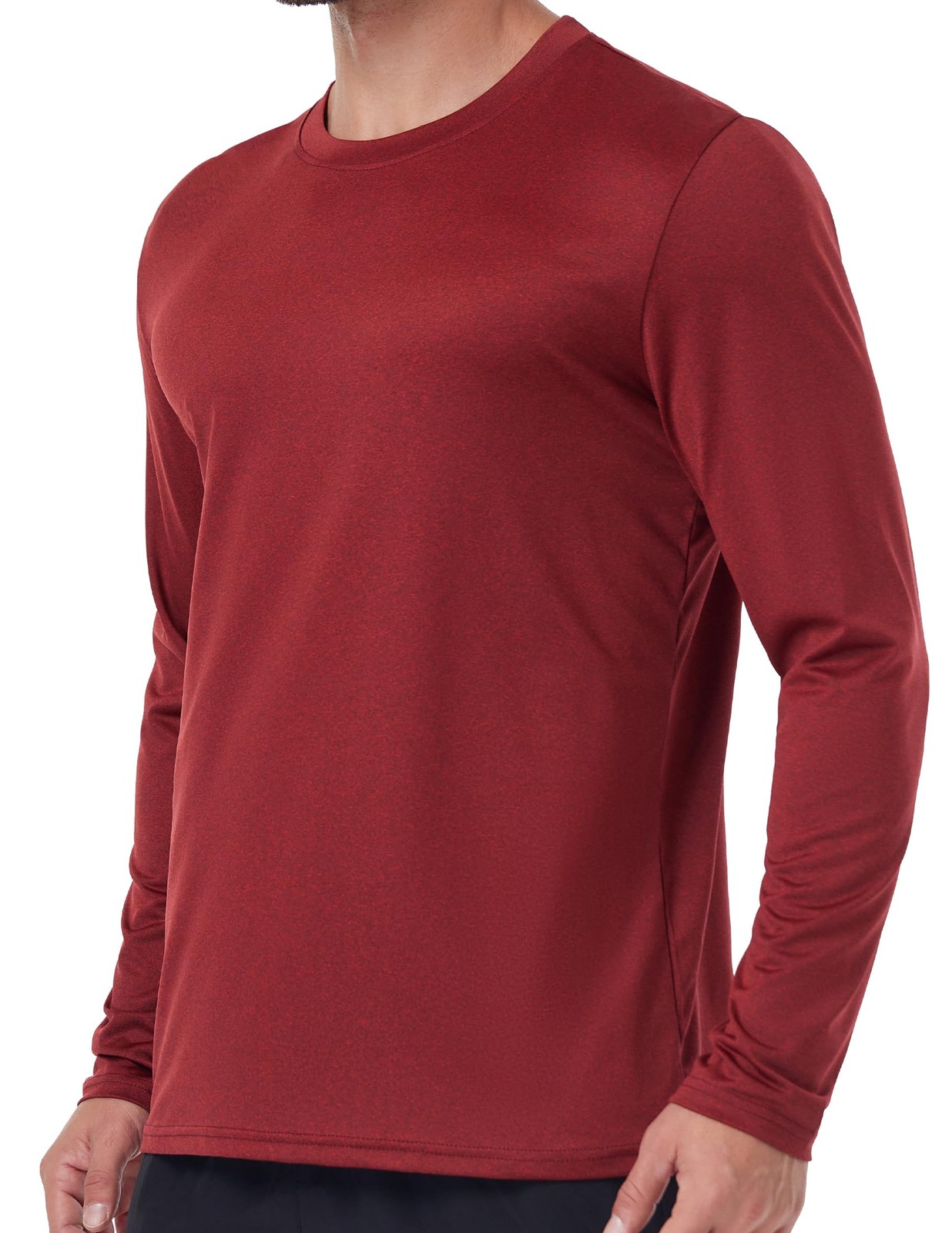 6 Pack Men&rsquo;s Quick Dry Long Sleeve Shirts UPF 50+ UV Sun Protection SPF Moist…