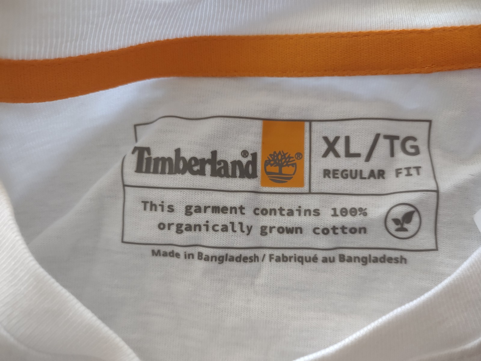 NWT Timberland Men&rsquo;s XL White T-shirt