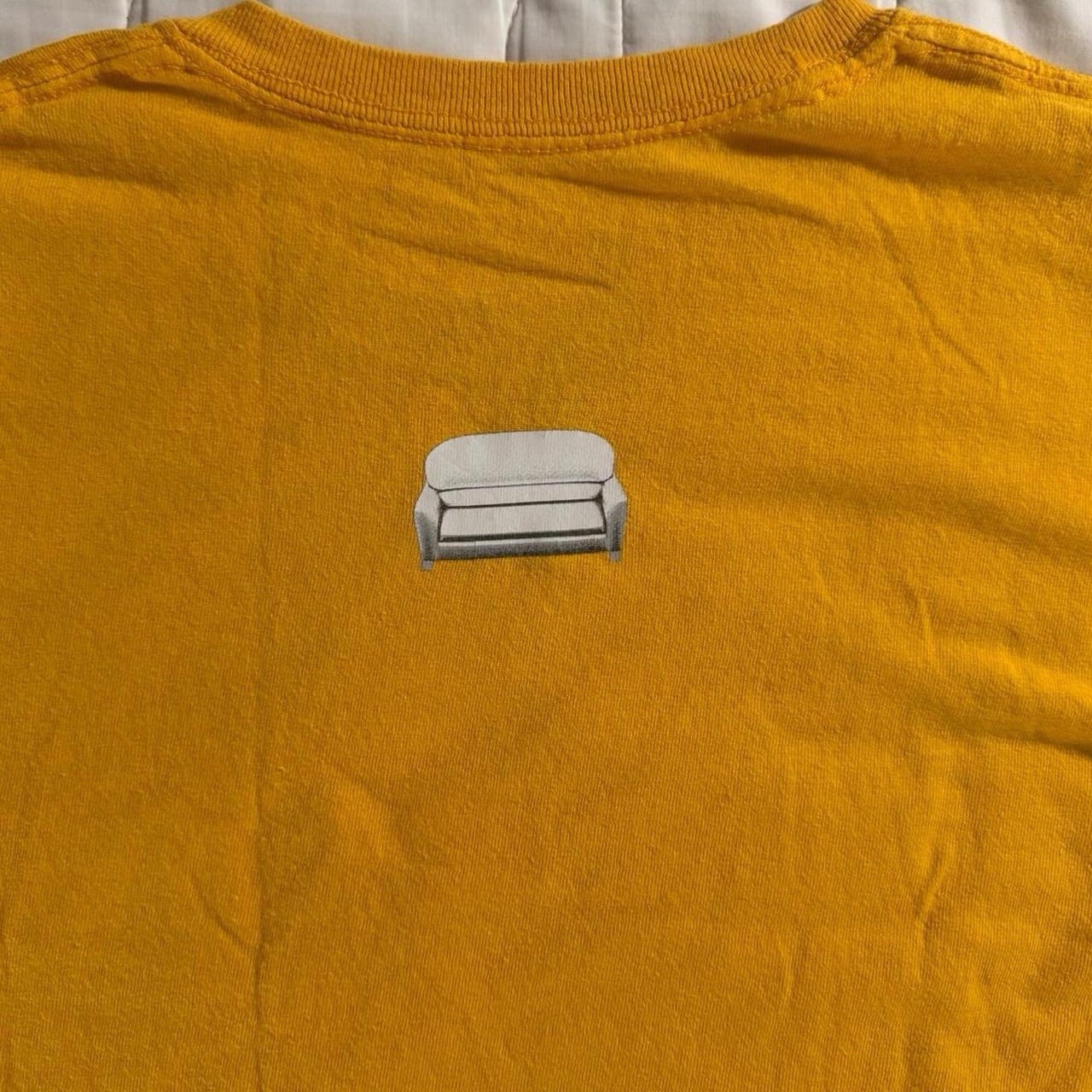 Brockhampton Iridescence era yellow graphic tee