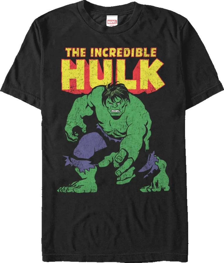 Incredible Hulk T-Shirt 180 GSM | 100% Cotton DTG Print