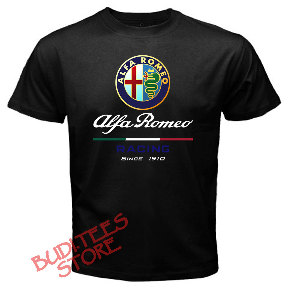 Alfa Romeo Racing Since 1910 Car Men&rsquo;s Black Size S-5XL