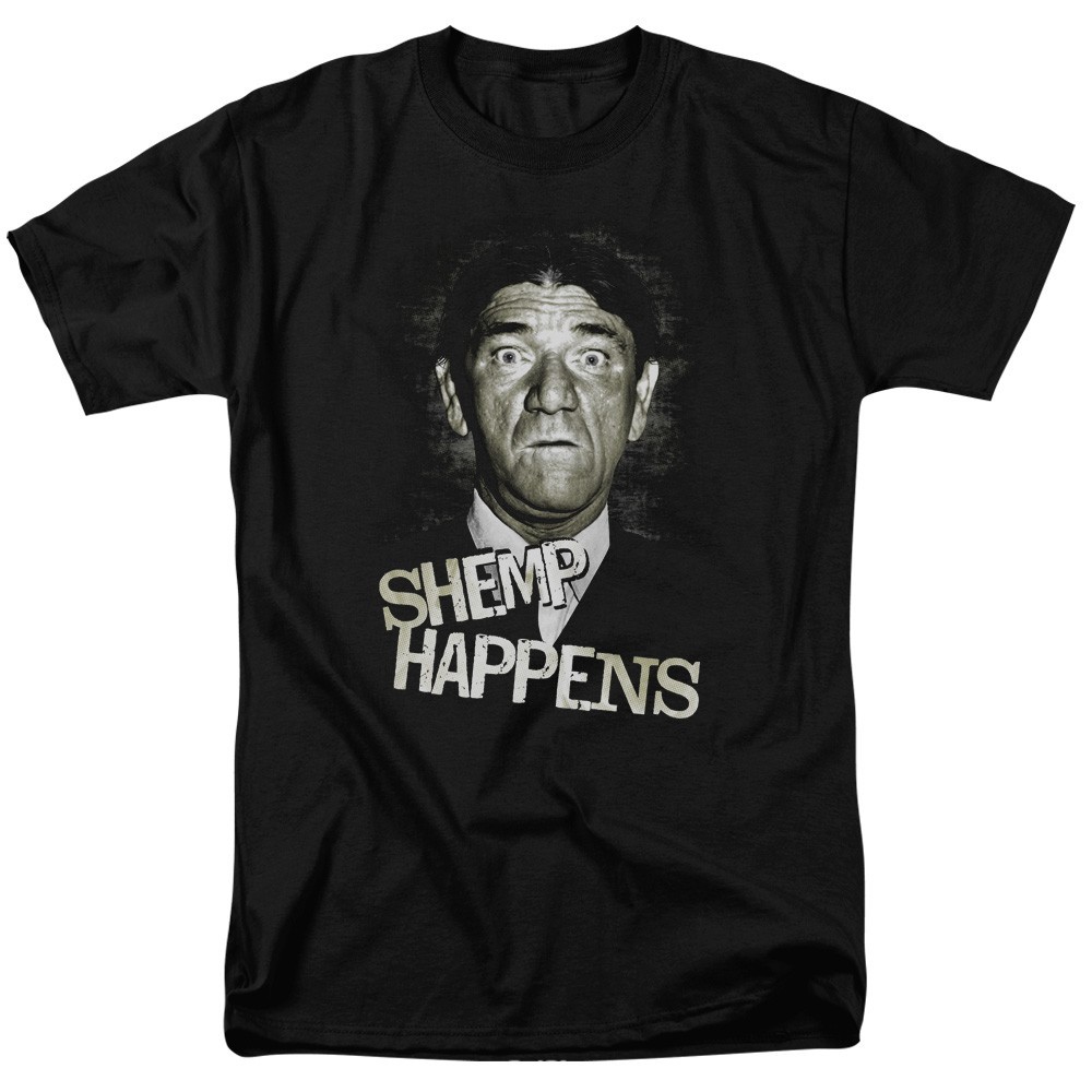 The Three Stooges Shemp Happens Men’s T-Shirt Licensed Funny Classic Tee S-5XL