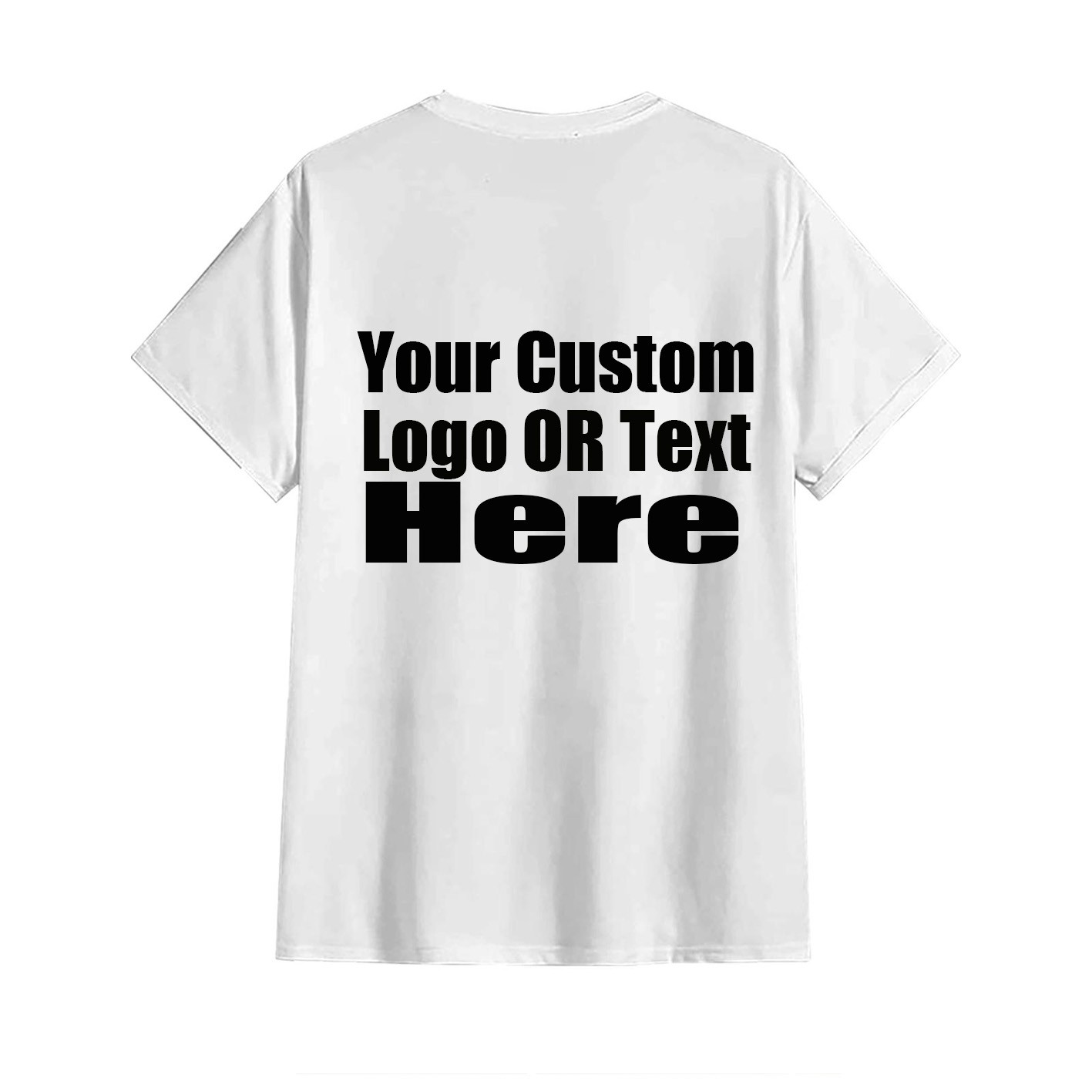 Men&rsquo;s Personalized Custom T-Shirt Print Your Logo Photo Custom Made Shirt Women♮