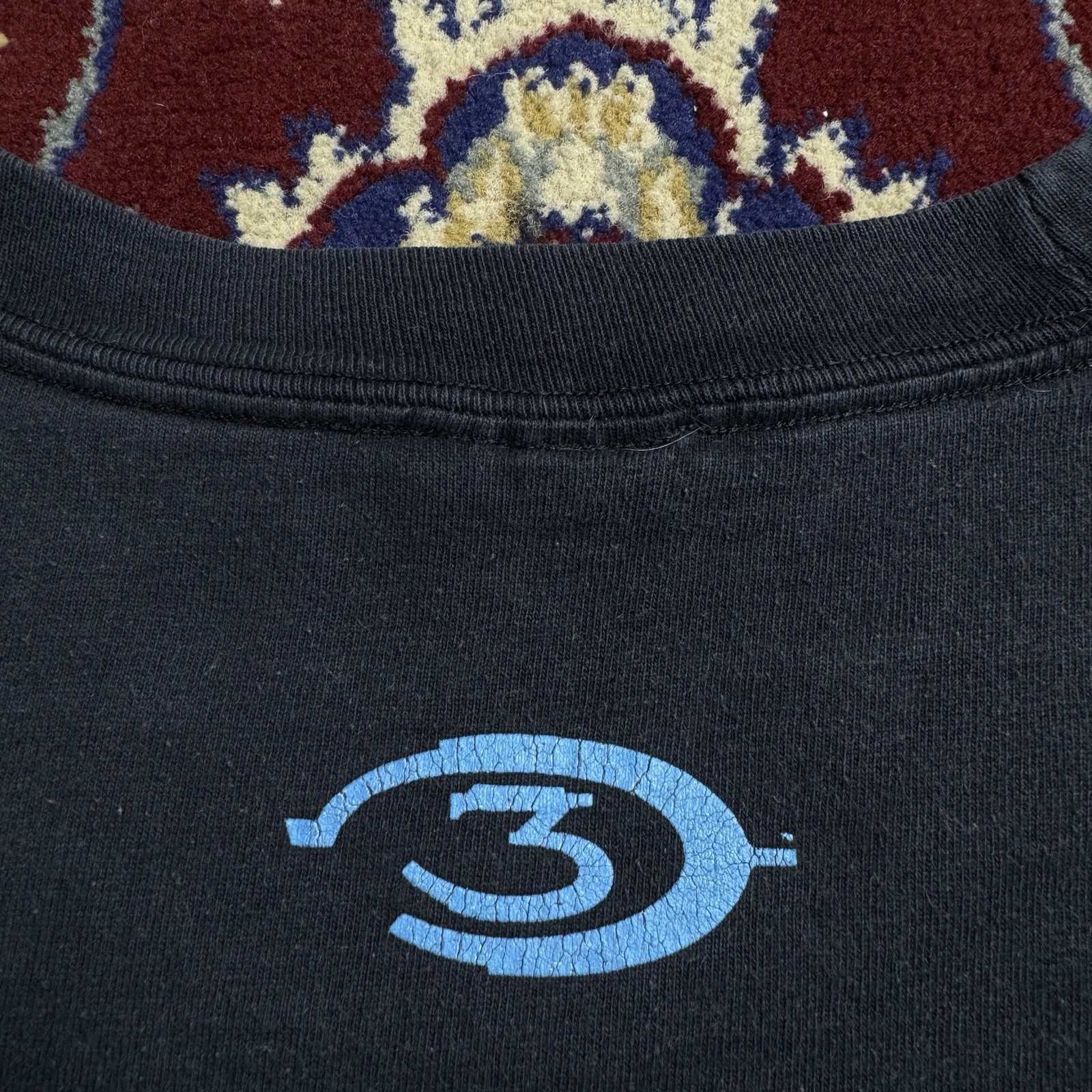 Vintage 2007 Halo 3 Xbox 360 Bungie Promo Video Game Tee T-shirt Y2k 2000s