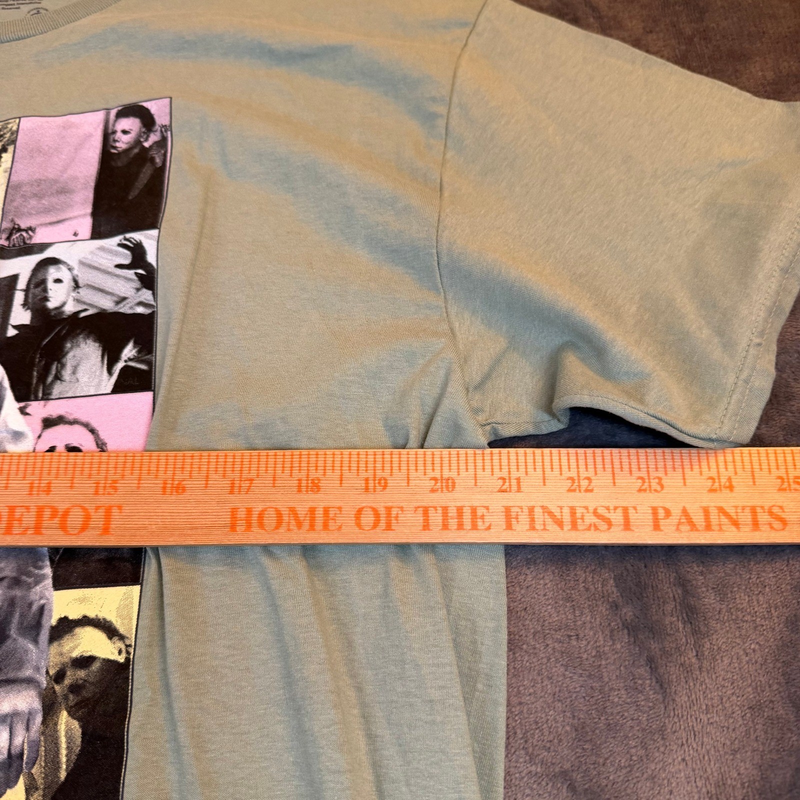 John Carpenter Halloween The Evil Tour Michael Myers Graphic T Shirt Adult Large