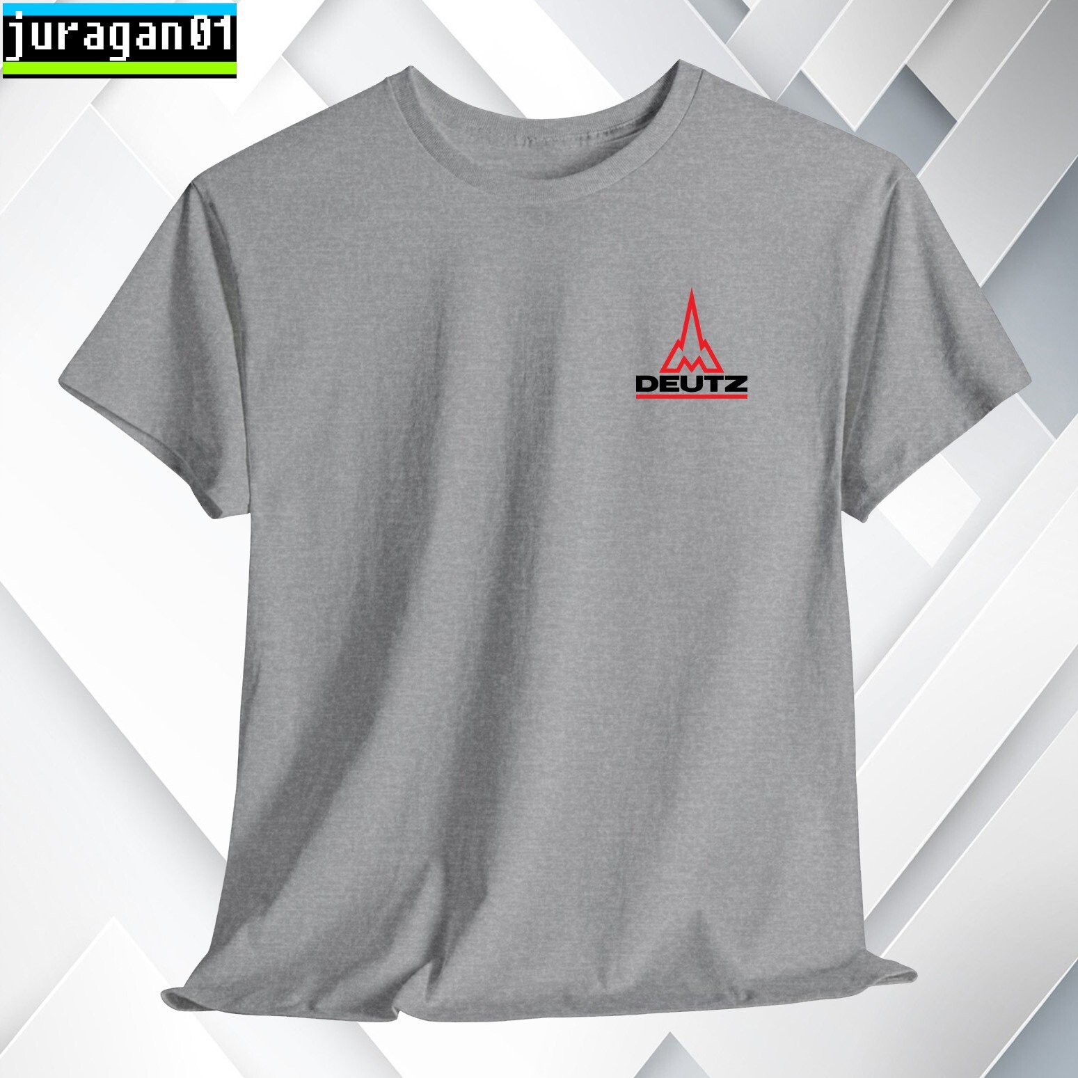 DEUTZ AG Manufacturers Logo Black/Navy/Grey/White/Red/Choco/Orange Shirt S-5XL