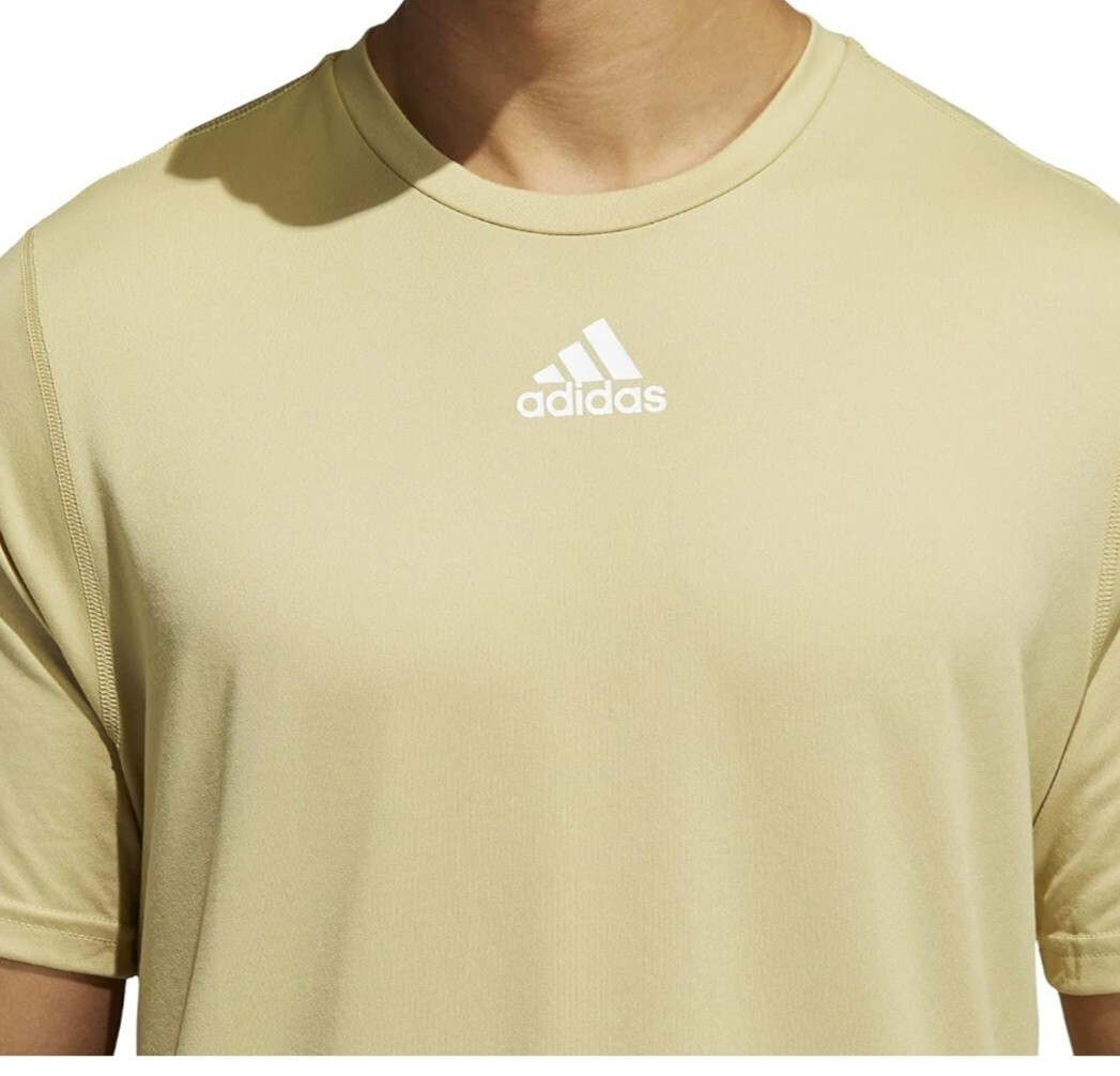 Adidas Men&rsquo;s Creator Short Sleeve Tee Sand-white Size XLT