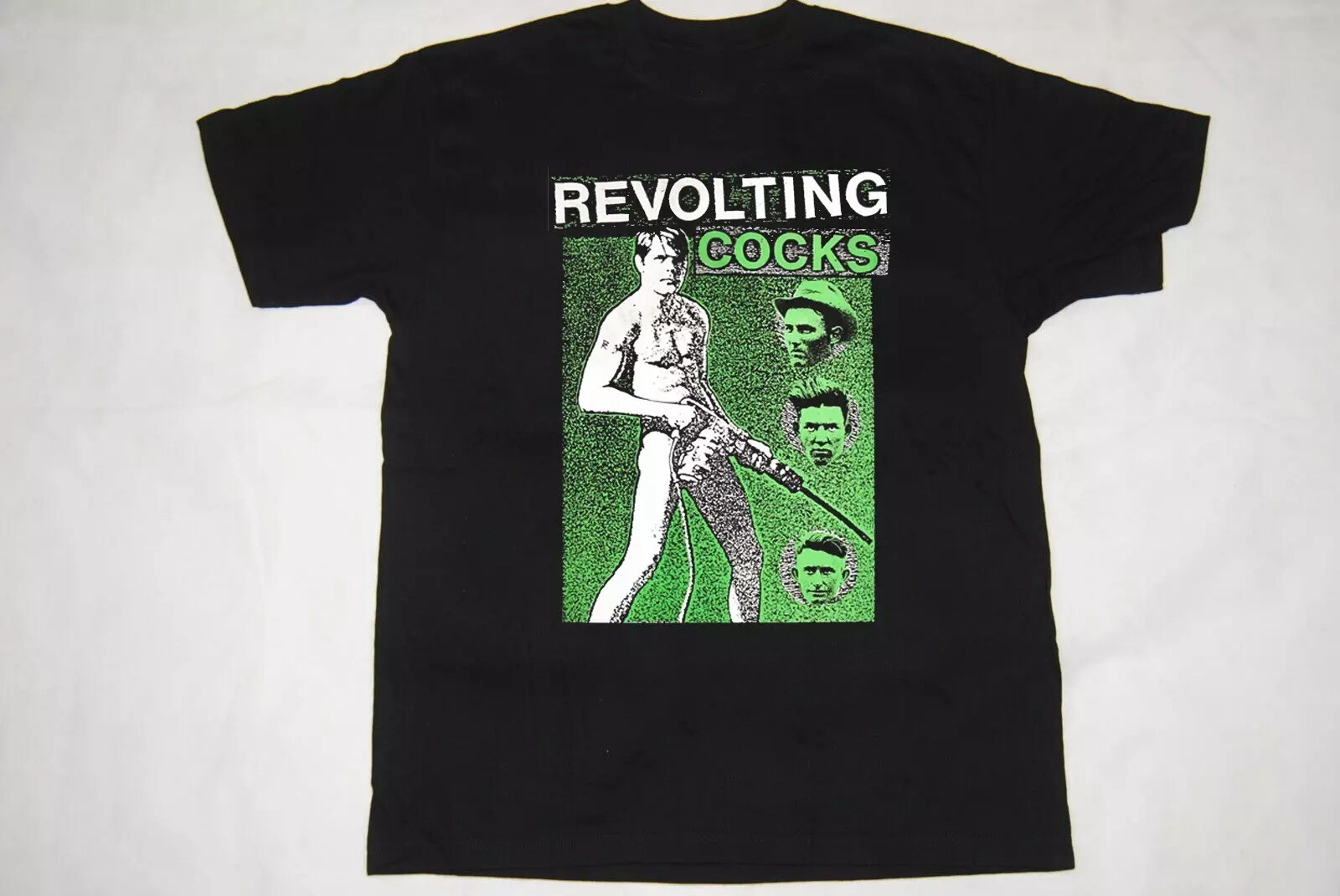 Revolting Cocks Gift For Family Black T-Shirt Cotton All Size BL1014