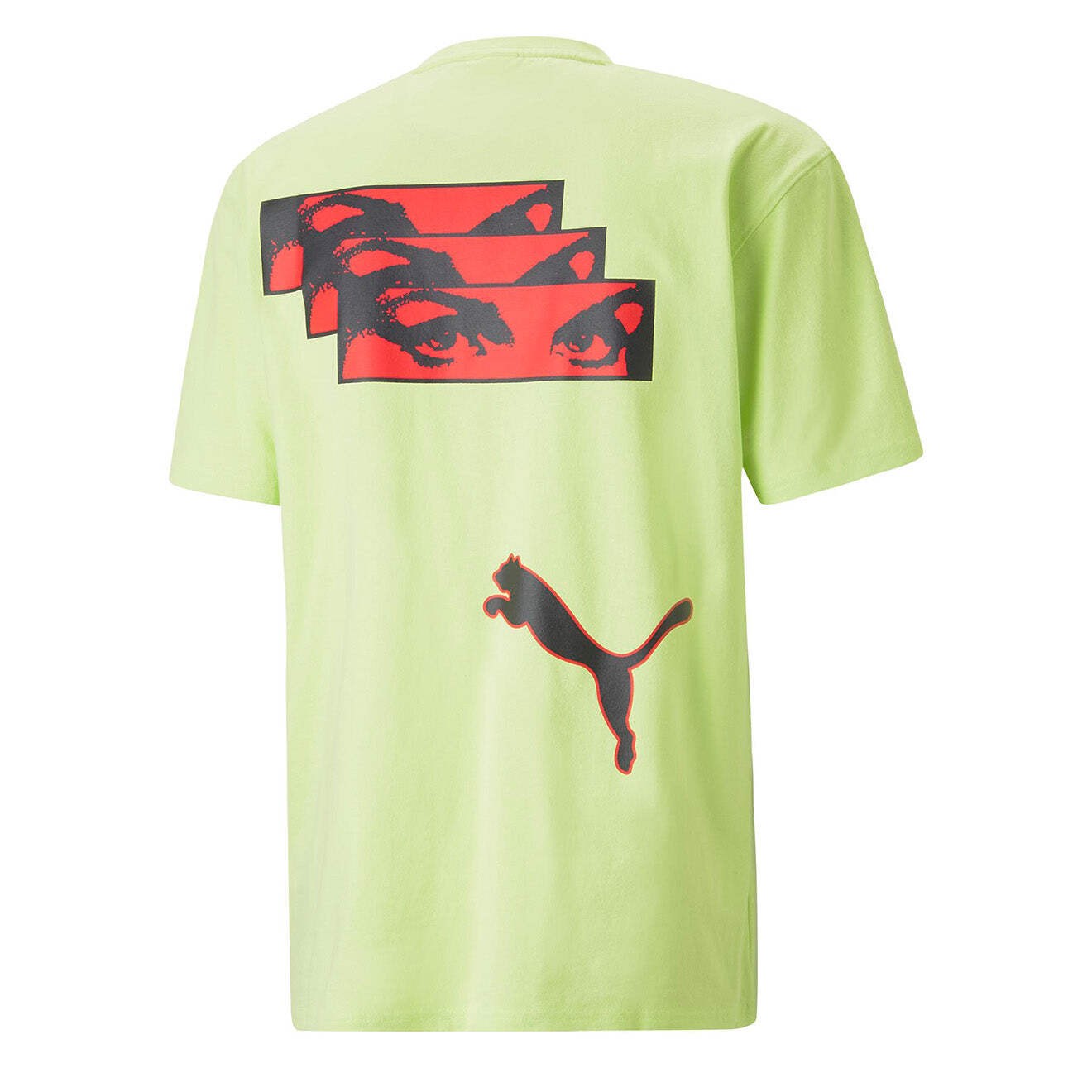 Puma x P.A.M Womens Graphic T-Shirt Green Lily