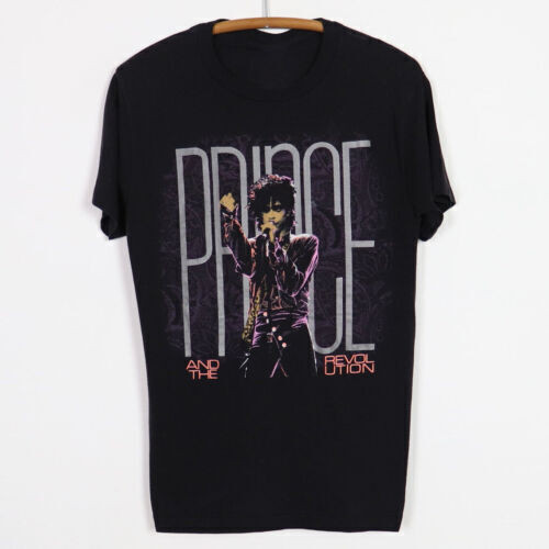 Vintage 1985 Prince And The Revolution Purple Rain World Tour Shirt