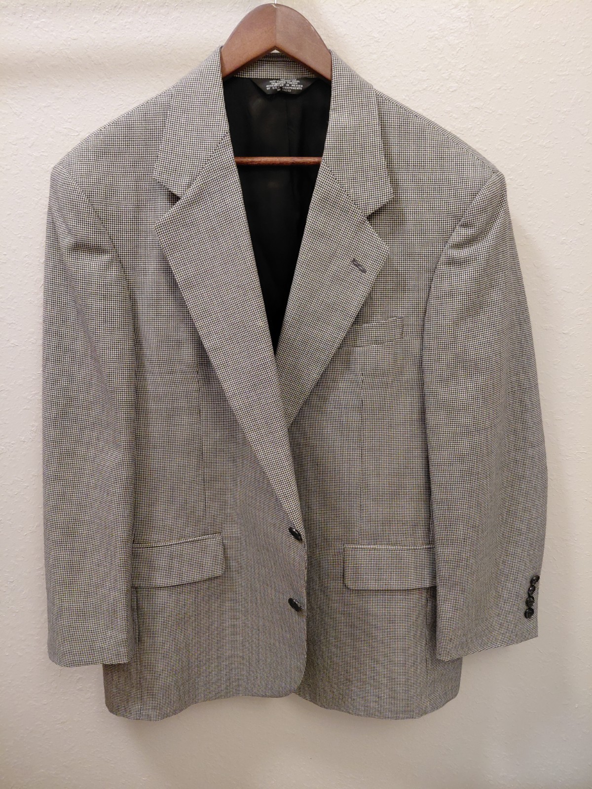 Mens Sport Coat Blazer . Size L.