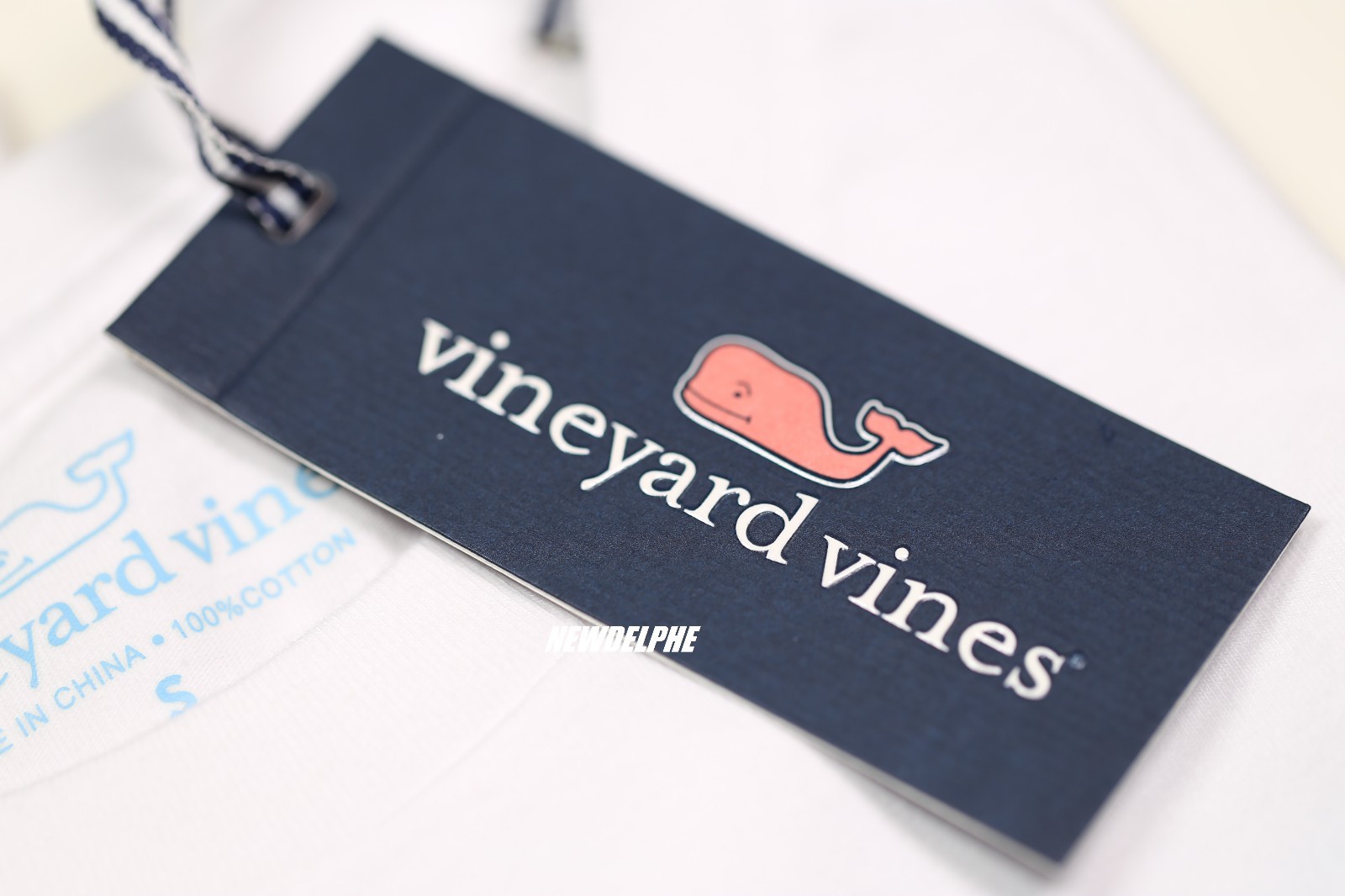 NWT Vineyard Vines Men SS Whale Pocket Crew Tee T-Shirt « MARLIN OUT OF WATER »