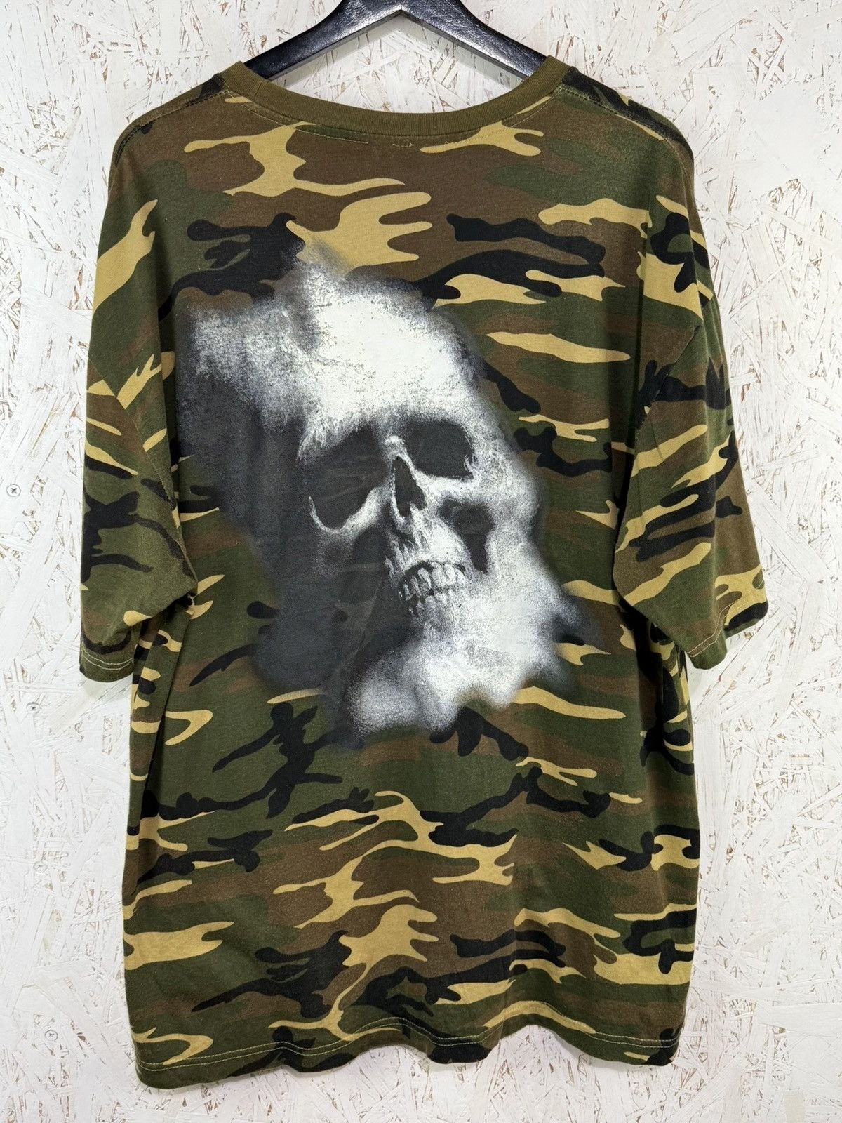 Vintage Sodom Agent Orange Camouflage Military Thrash Metal Band T-Shirt XXL 2XL