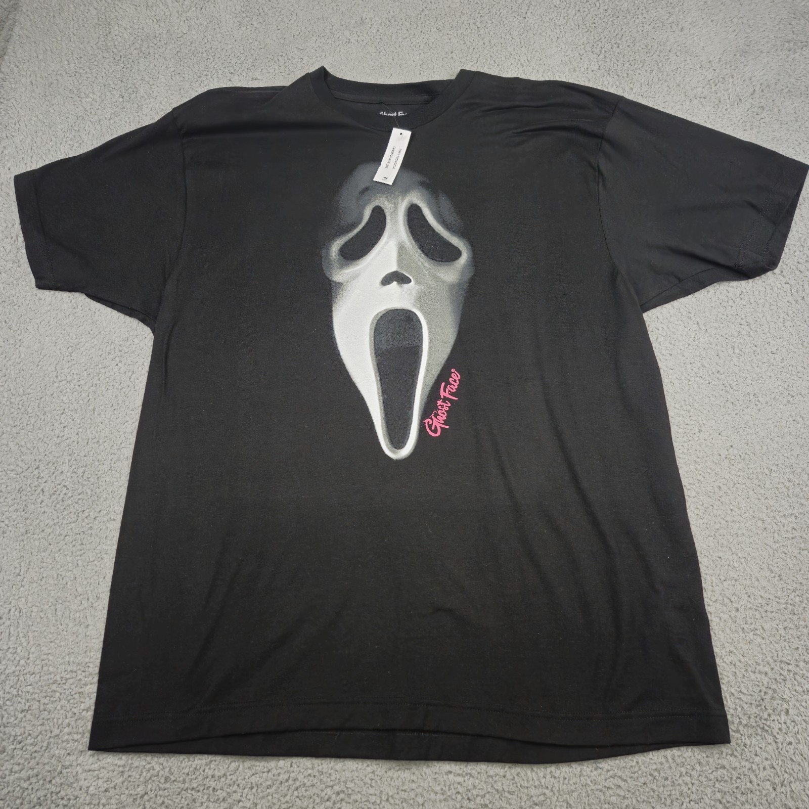 « Scream » Ghost Face Mask T-Shirt Mens 2XL BioWorld Halloween Horror