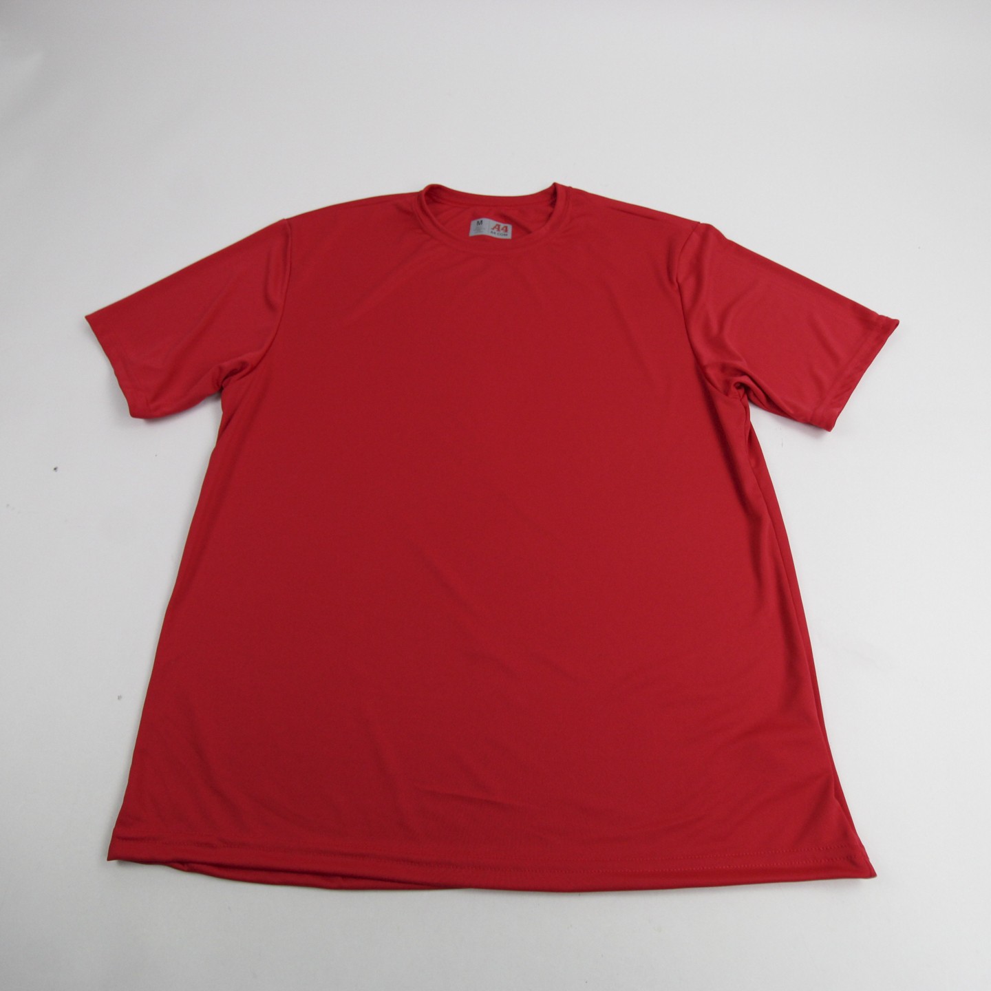 A4 Short Sleeve Shirt Men&rsquo;s Red New without Tags M