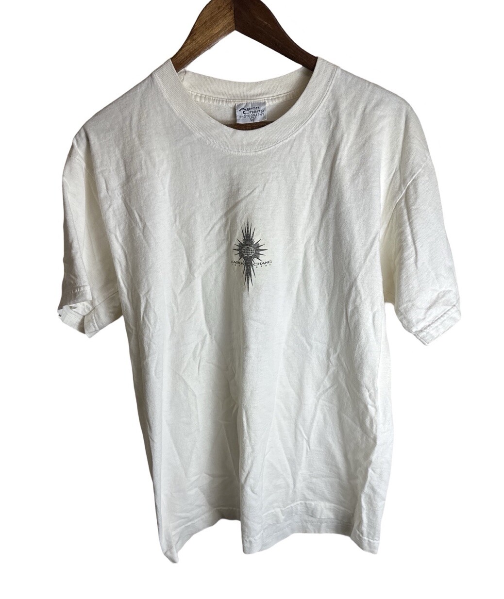 Vintage Aaron Chang Photography Men’s Model T Shirt Size Large