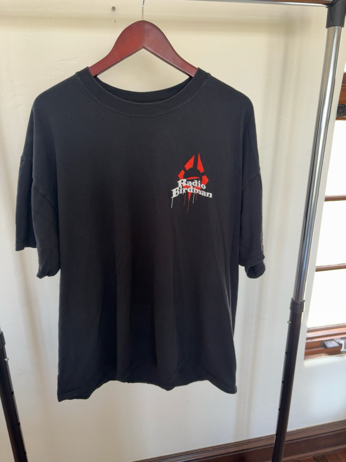 Radio Birdman Black Graphic Band T-Shirt Men’s 2XL Punk Rock Double Sided
