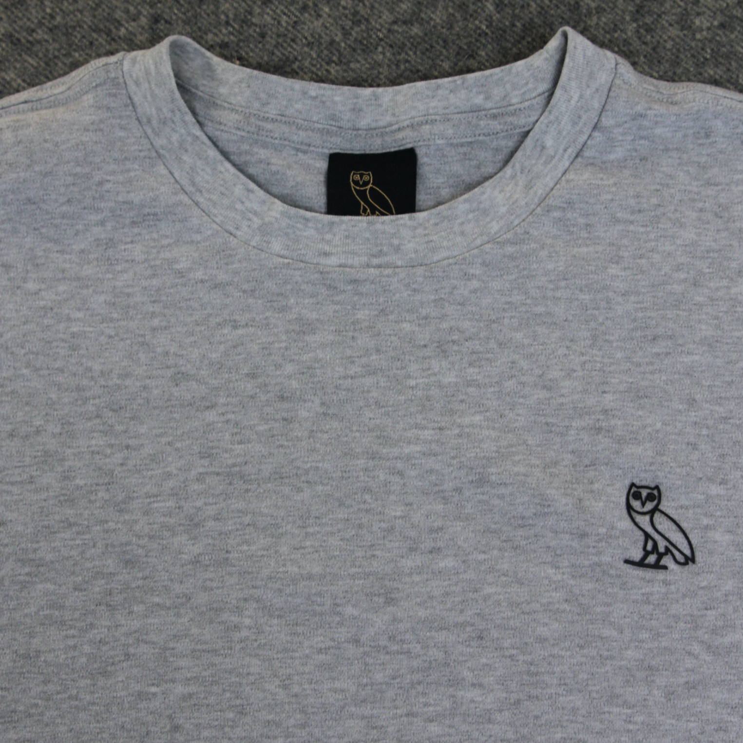 OVO Essential T Shirt L October&rsquo;s Very Own Drake Hip-Hop Rap Owl Logo Tee