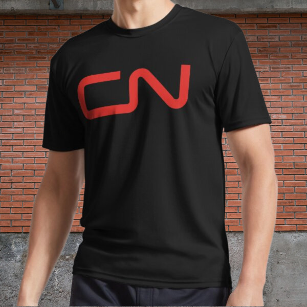 CN Train Classic Active Logo T-Shirt Funny Size S to 5XL